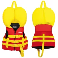 Vesta sport Airhead cu guler roșu-galben copil 0-13 kg