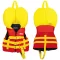 Vesta sport Airhead cu guler roșu-galben copil 0-13 kg