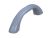 Balustradă din plastic gri deschis 25 cm EVA