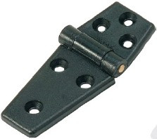 Articulație unghii artificiale plat negru 98x40 mm EVA
