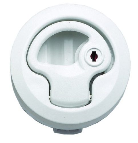 Zăvor de deschidere a capacului cu cheie, miez din plastic 60x34mm EVA
