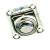 Fedélnyitó retesz rugós inox 45x40 mm EVA