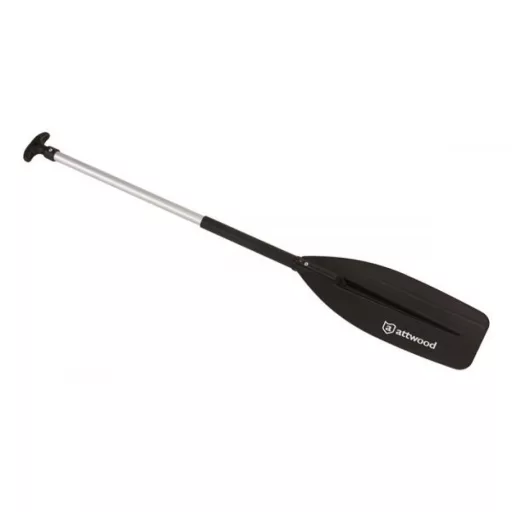 Paddle canoe alu miez artificial 150 cm negru ATW