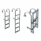 Scară de păr 4 grade inox Viper 91x25 cm GFN