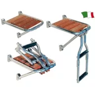Scară de păr inox-teak cu ieșire 2 grade GFN