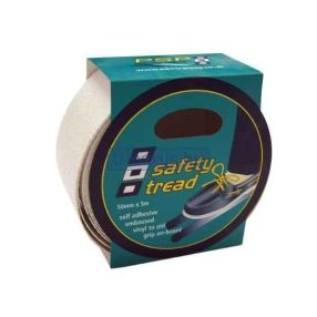 Bandă antiderapantă albă 5 m EVA