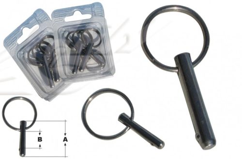 Pin de siguranță cu inel cu blister 6/24 mm 4 buc GFN