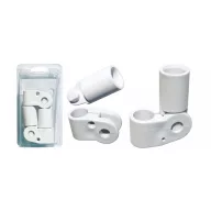 Biminitalp 20 mm pentru balustradă în alb asociat cu GFN