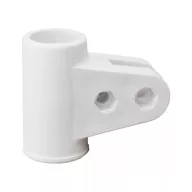   Bimini capăt tub de închidere automată 20 mm miez de plastic alb GFN
