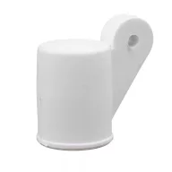 Bimini capătul tubului unic 22 mm miez de plastic alb GFN
