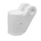 Bimini capăt tub dublu 22 mm miez de plastic alb GFN