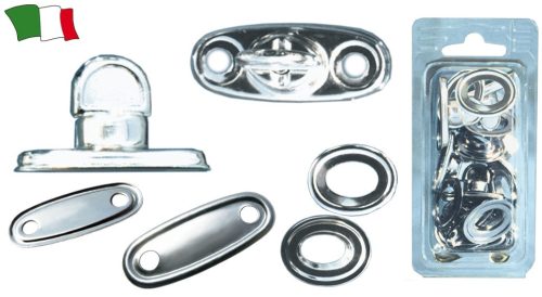 Cataramă pentru copii cu urechi de metal pentru prelată 10pcs GFN