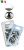 Tarpaulin ochi superior/inferior inox blister 10 buc GFN