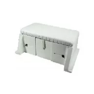 Scaun de cauciuc dinghy cu depozitare alb 60-80 cm GFN