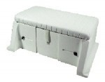 Scaun de cauciuc dinghy cu depozitare alb 60-80 cm GFN