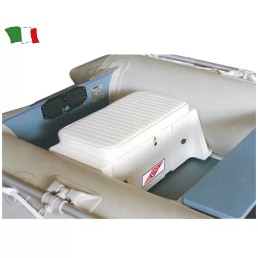 Scaun de cauciuc dinghy cu depozitare alb 60-80 cm GFN