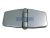 Balama acoperită cu inox plat 76x37 mm EVA