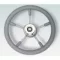Ghidon radiat metal miez artificial gri 35 cm GFN
