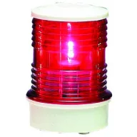 Lumină roșie 360° 90x63 mm în carcasă albă EVA