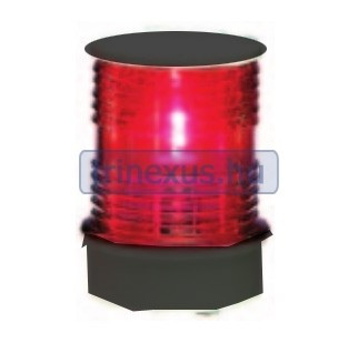 Fény piros 360°90x360mm fekete házban EVA