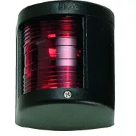 Lumină roșie LED 112.5°, carcasă neagră EVA