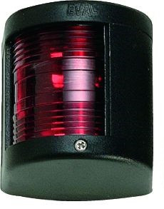 Lumină roșie LED 112.5°, carcasă neagră EVA