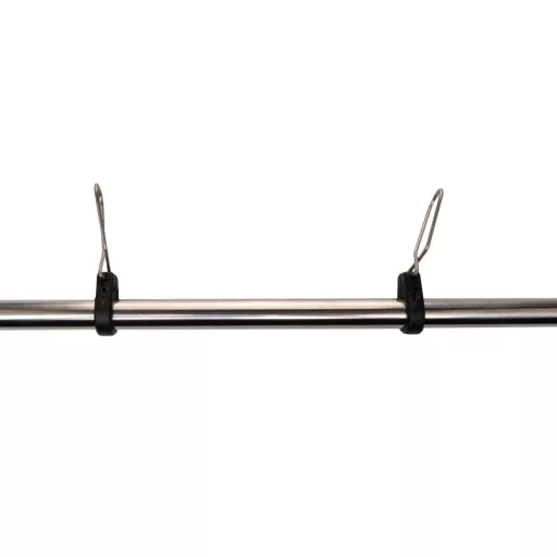 Suport pentru steag cu tijă și carcasă metalică pentru balustradă inox SVB