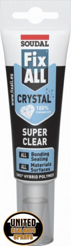 Adeziv de etanșare subacvatic Soudal FixAll Crystal