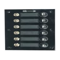 Tablou de distribuție cu 3 siguranțe simple EVA