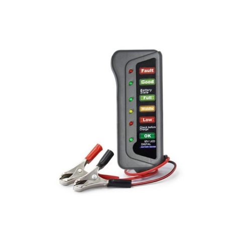 Tester baterie digital 12 volți EVA
