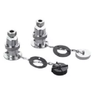 Conector electric 3 poli metal impermeabil 3 A EVA