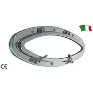 Geam de punte anodizat inox 423x190 mm GFN