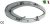 Geam de punte anodizat inox 423x190 mm GFN