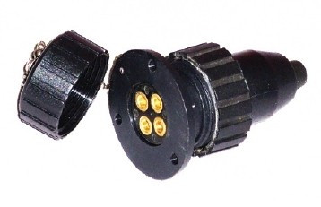 Conector electric 4 poli piuliță EVA