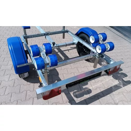 Suport anvelope remorcă Alfa Neo fără frâne max 3,5m, 315kg