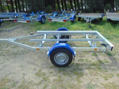 Remorcă jetski și transportor de bărci Alfa 550 kg cu pernă până la 3,65 m