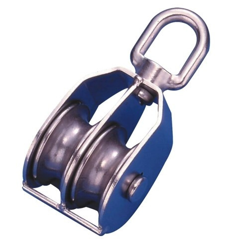 Polei dublu inox 116x36 mm EVA