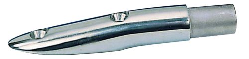 Conector de barieră capăt șef orizontal șurub exterior 22 mm inox GFN