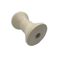 Roată față remorcă albă pătrată 115x75 mm EVA