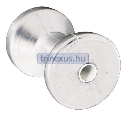 Roată față remorcă albă pătrată 115x85 mm EVA