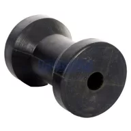 Roată față remorcă neagră pătrată 120x80 mm EVA