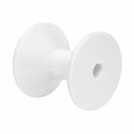 Roată față remorcă albă pătrată 120x80 mm EVA