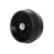 Rulou lateral remorcă alb 105x50 mm EVA