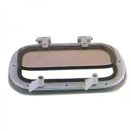 Fereastră de punte dreptunghiulară 33 x 19 cm alu EVA