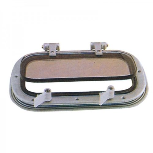 Fereastră de punte dreptunghiulară 45 x 25 cm alu EVA