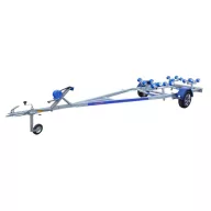   Remorcă barca transportor Alfa Super 750 kg fără frână pernă roller până la 6,8m