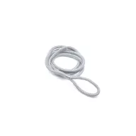 Fender frânghie 6 mm 1,8 m buclat alb pereche DAW