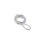 Fender frânghie 6 mm 1,8 m buclat alb pereche DAW