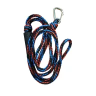   Frânghie de ancorare cu buclă și carabinieră din oțel, 4,2 m, verde 