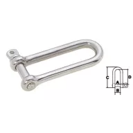 Sekli lung 8 mm AISI 316 din oțel inoxidabil GFN